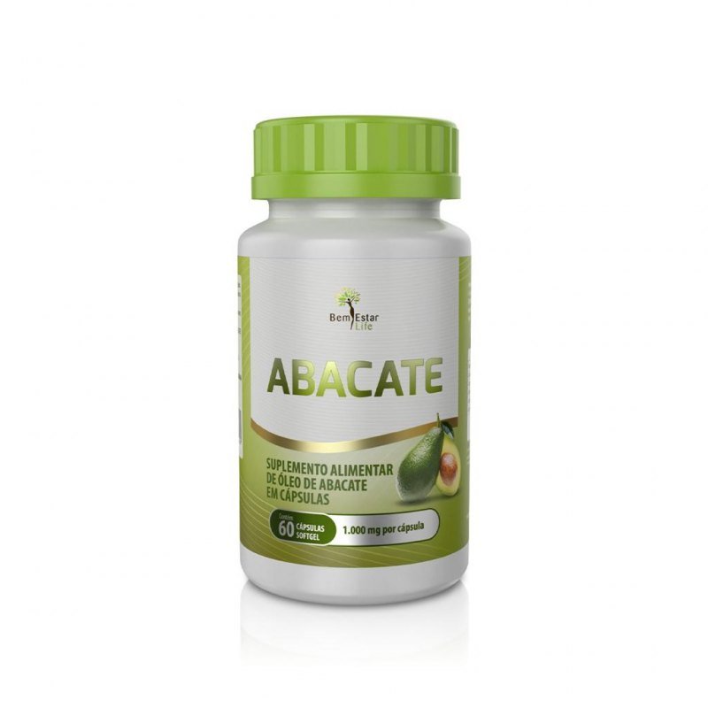 ABACATE COM VITAMINA E - 60 CAPSULAS 