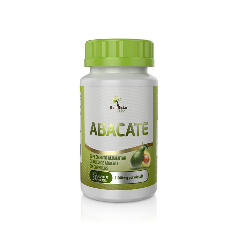 ABACATE  COM VITAMINA E - 30 CAPSULAS